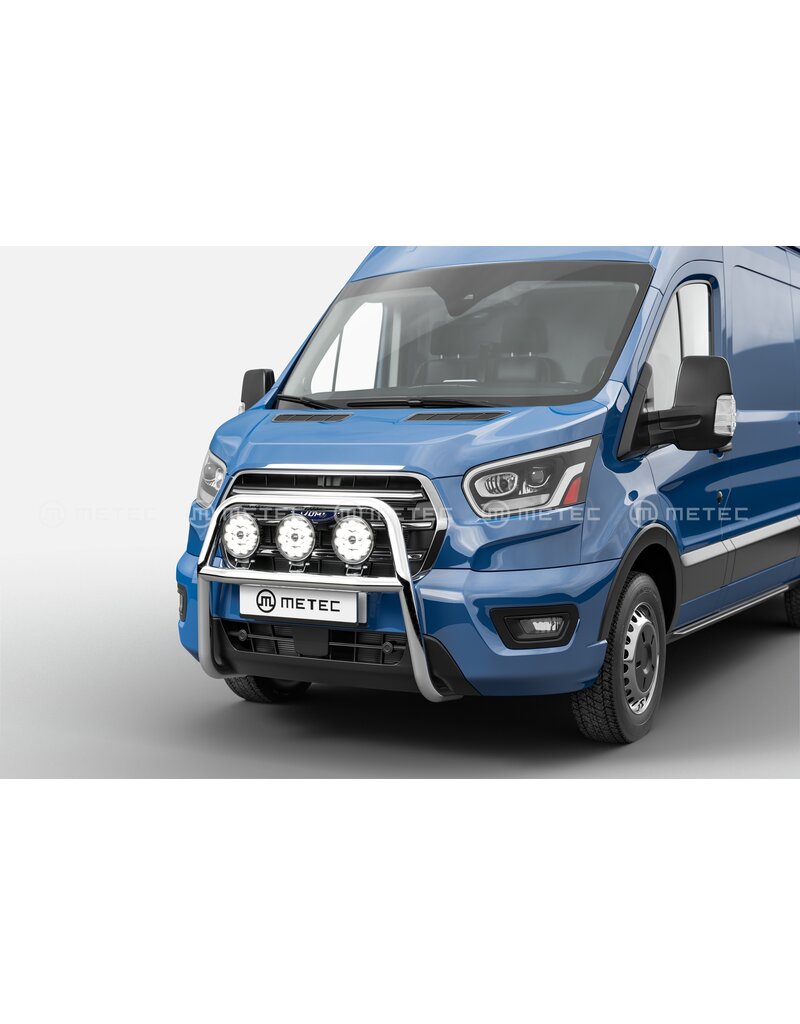 Frontbügel / Bullfänger (poliert oder schwarz) für FORD TRANSIT (2019+)