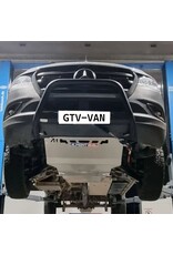 Sprinter 4x4 907/VS30  (2019-09/2022) 6 mm alu skidplate for engine, radiator, front differential and steering gear + front recovery hooks