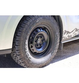 GTV-VAN Stahlfelge schwarz pulverbeschichtet 6,5x16 , MLB 74,59, 6/120 ET50 für Ford Transit/Tourneo Custom V710 (NRN/NXN) ab 11.23 und VW T7 2025+
