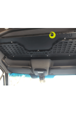 Cockpit storage overhead shelf for Sprinter W907 H2 roof, optionally with Molle panel