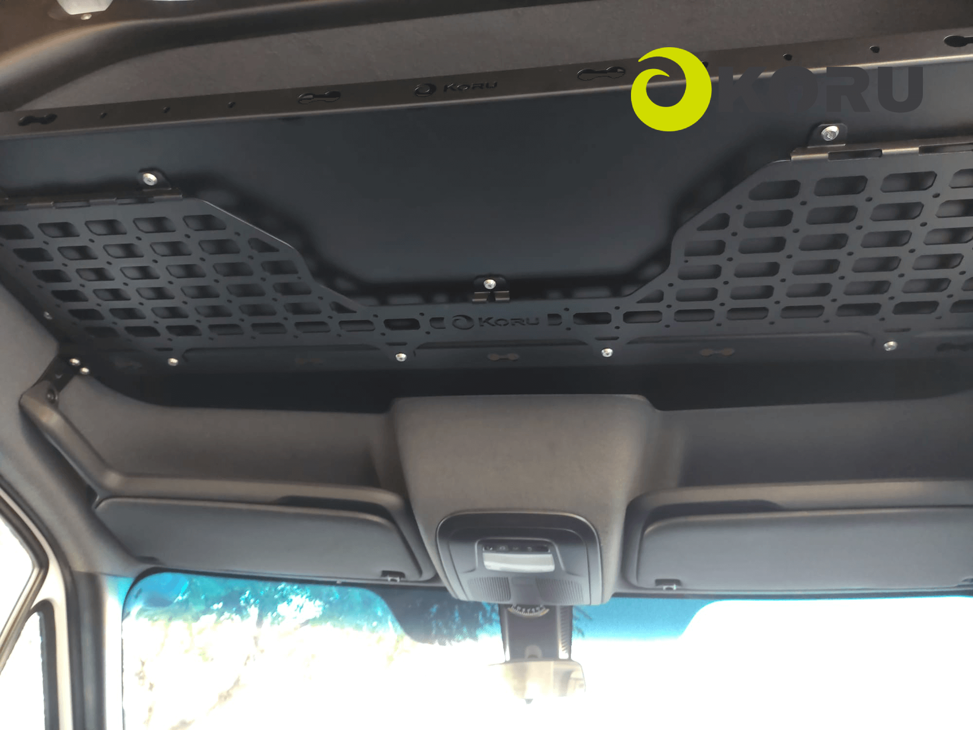 Panier de Rangement poste de pilotage pour Sprinter W907 toit H2, en option avec panneau Molle