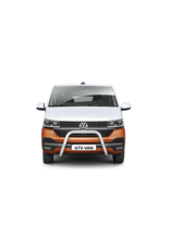 Pare buffle avant 70 mm version poli ou noir pour VW T6 et T6.1