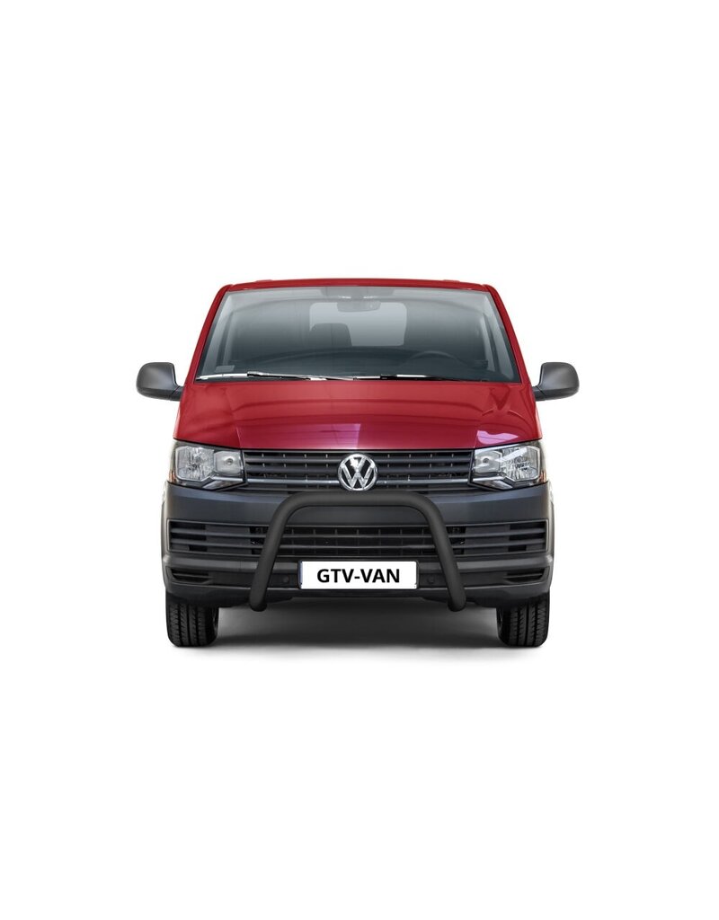 Pare buffle avant 70 mm version poli ou noir pour VW T6 et T6.1