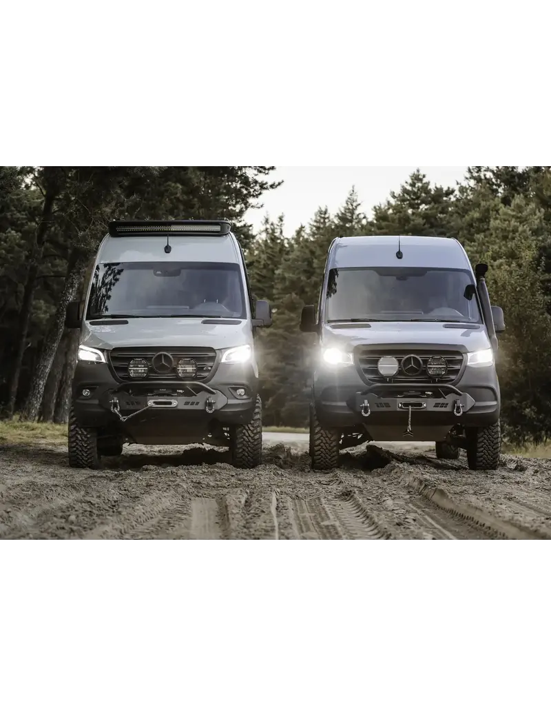 Platine Treuil Sequoia pour Mercedes Sprinter W907 (AWD, 4×4 et RWD) de DVP