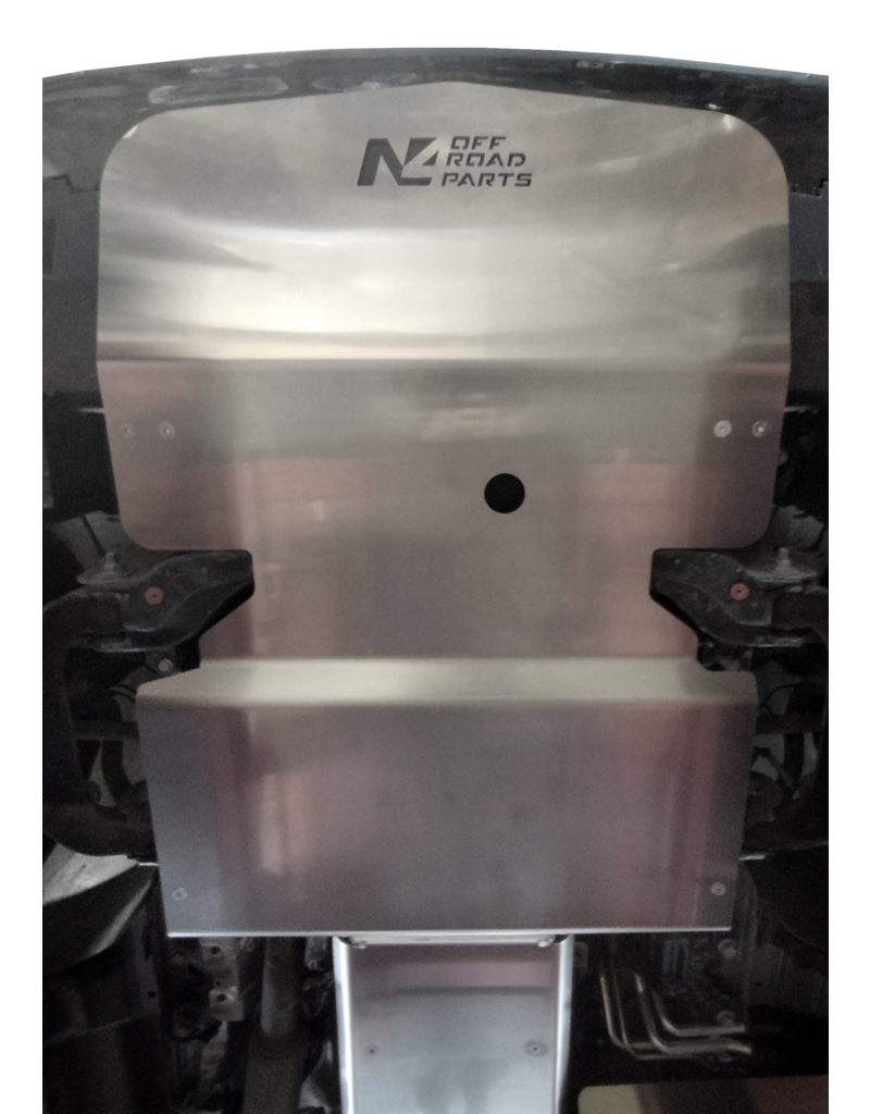 skid plate /engine protection for Mercedes Vito 447 4x4 - Aluminum 6 mm with 9 G transmission