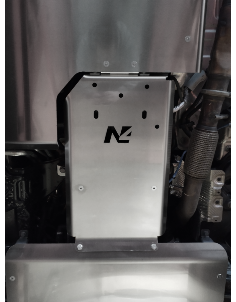 skid plate transmission 6 mm aluminum for Mercedes Vito 447 4x4 with 9G transmission (2019+)