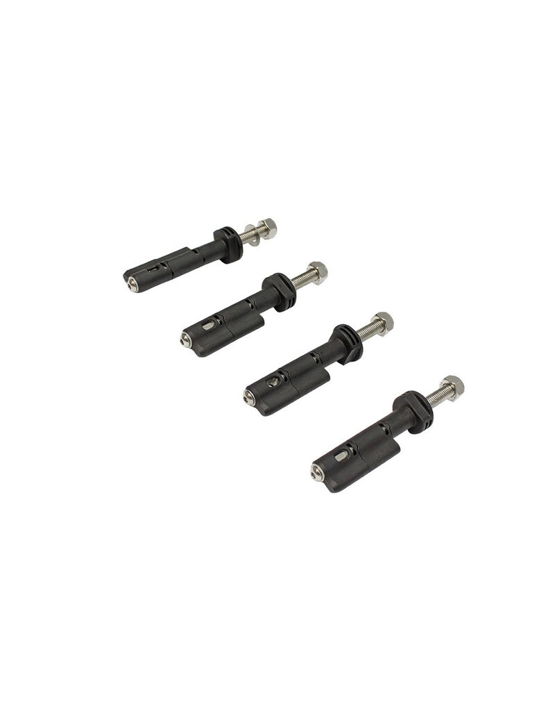 Fixation rapide Maxtrax MKII - Set de 4 pièces - Longueur filetage 40mm