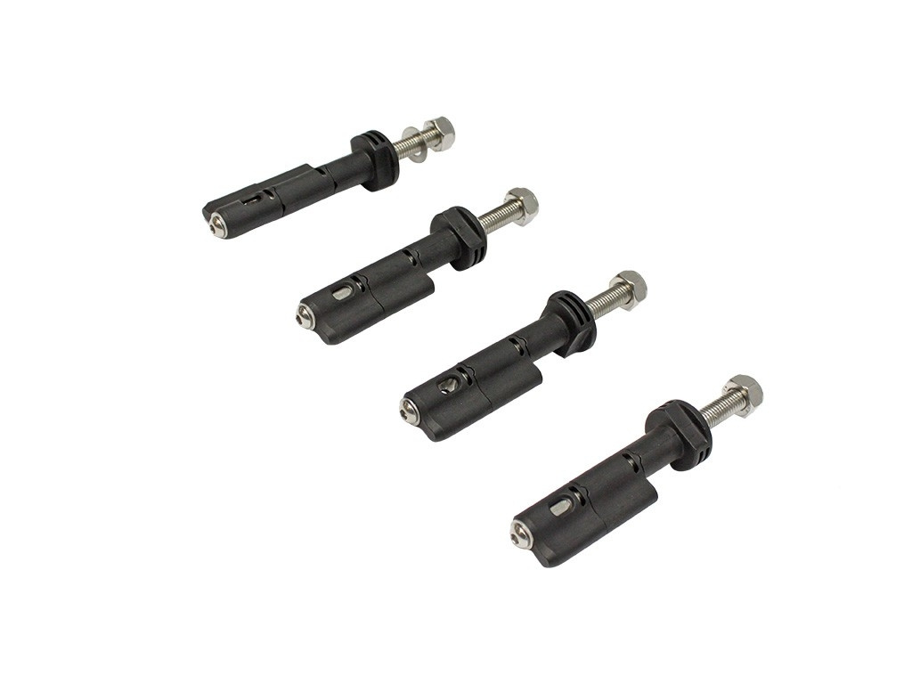Fixation rapide Maxtrax MKII - Set de 4 pièces - Longueur filetage 40mm