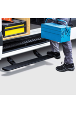 Electric swivel side step, 100 cm for side sliding door on FORD TRANSIT V363 2014+ , with LED lights
