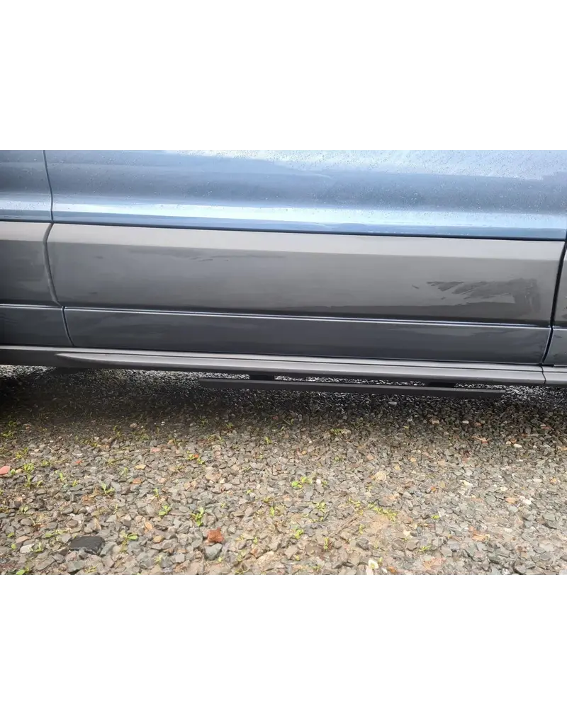 Electric swivel side step, 100 cm for side sliding door on FORD TRANSIT V363 2014+ , with LED lights