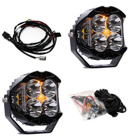LP4 Pro LED Auxiliary Light Pod PAIR with wiring loom by BAJA DESIGNS