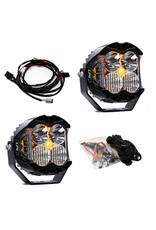 LP4 Pro LED Auxiliary Light Pod PAIR with wiring loom by BAJA DESIGNS