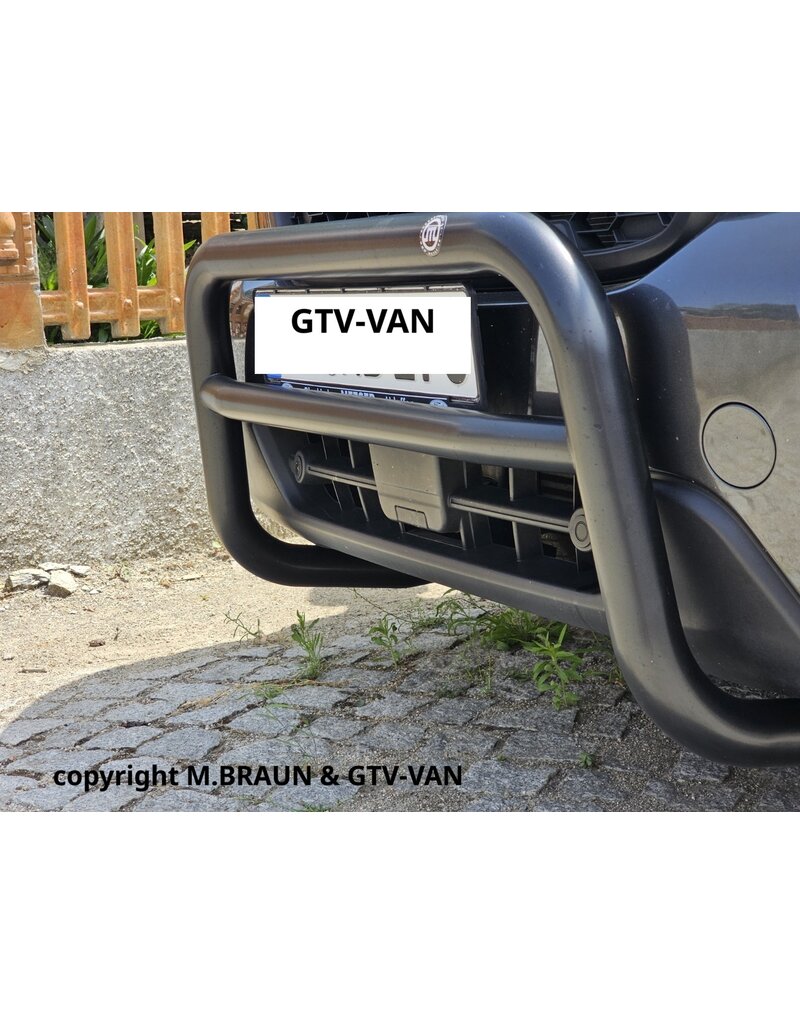 Frontbügel / Bullfänger (poliert oder schwarz) für FORD TRANSIT (2019+)