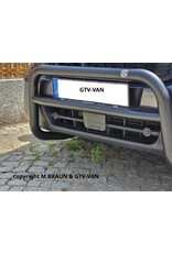 Pare buffle avant (poli ou noir) pour FORD TRANSIT (2019+)