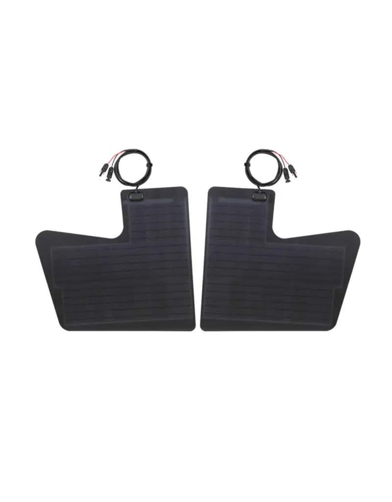 80 W (2x40) flexible Solarpanel Module für die Motorhaube für Mercedes Sprinter 906 /NCV3