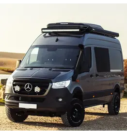 90 W (2x45) flexible Solarpanel Module für die Motorhaube für Mercedes Sprinter 907/910/VS30