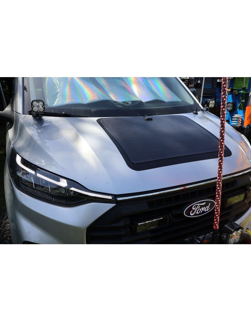 Panneau solaire flexible de 60 W pour capot de VW T7 et Ford Transit Custom /Tourneo V710(NRN/NXN)