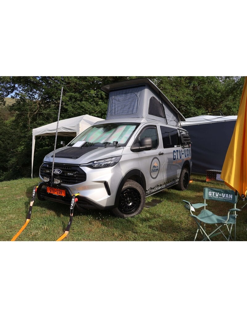 60 W flexibles Motorhauben Solarmodul für VW T7 et Ford Transit Custom /Tourneo V710(NRN/NXN)