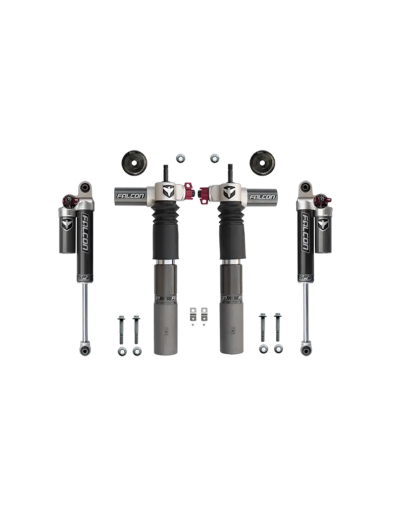 Falcon Suspension high performance upgrade package for Sprinter 906/NCV3 and 907/VS30 2WD RWD single rear wheel, by Van Compass