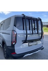 Système de portage arrière "Modular" pour le hayon de la Ford Transit Custom / Tourneo Custom V710 (NRN/NXN) et VW T7 - new Transporter