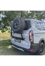 Système de portage arrière "Modular" pour le hayon de la Ford Transit Custom / Tourneo Custom V710 (NRN/NXN) et VW T7 - new Transporter