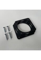 Plaque d'écartement pour module de fixation de roue de secours, pour jantes à grand déport