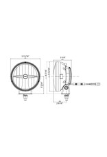 PIAA PIAA LP560 LED-Fernscheinwerfer-Set – 6" – Paar