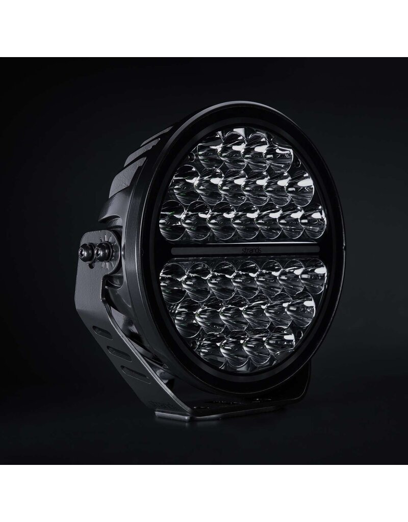 Strands Lighting Division Strands SIBERIA XP 9" LED-Fernscheinwerfer – Weiß/Gelb Positionslicht – Xperience-Modus