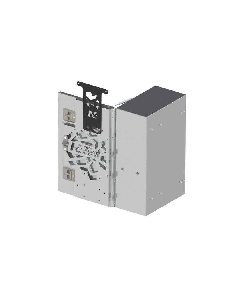 Maxtrax recovery board holder on N4-GAEC150 N4-Offroad box