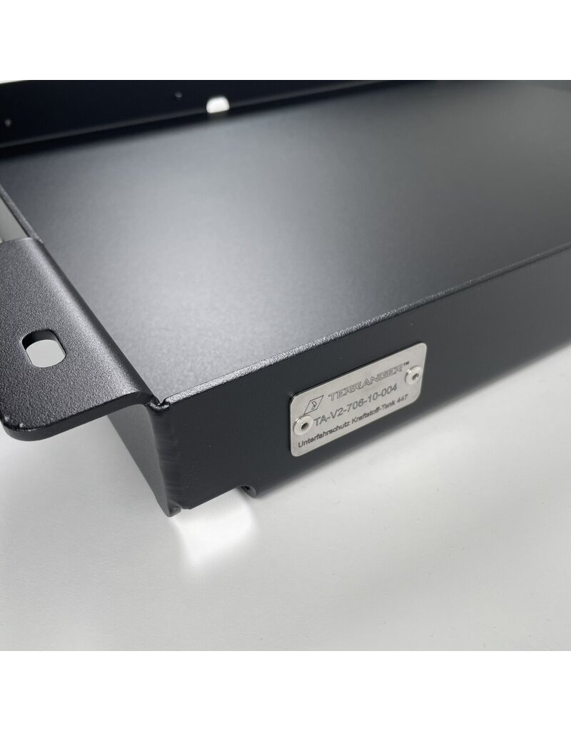 Underride guard/protective skid plate for fuel tank, for MB Vito / V-Class 447