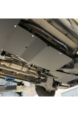 Underride guard/protective skid plate for fuel tank, for MB Vito / V-Class 447