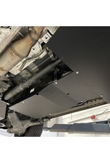 Underride guard/protective skid plate for fuel tank, for MB Vito / V-Class 447