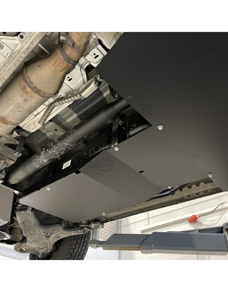 Underride guard/protective skid plate for fuel tank, for MB Vito / V-Class 447