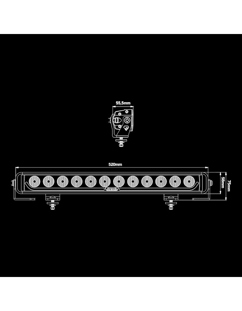 DARK KNIGHT IDENTITY LED BAR 20″ von STRANDS