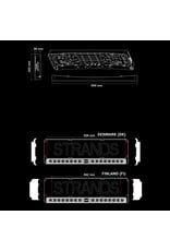 NUUK E-LINE DUO LICENCE PLATE  LED BAR by STRANDS