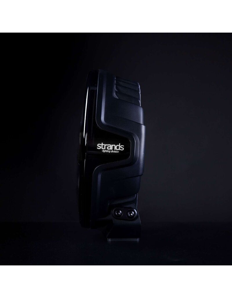 FOR9T DRAGON DRIVE LED FERNLICHT 9″ mit weißem /bernsteinfarbenem Positionslicht und Logolicht sowie Xperience power mode, von STRANDS LIGHTING