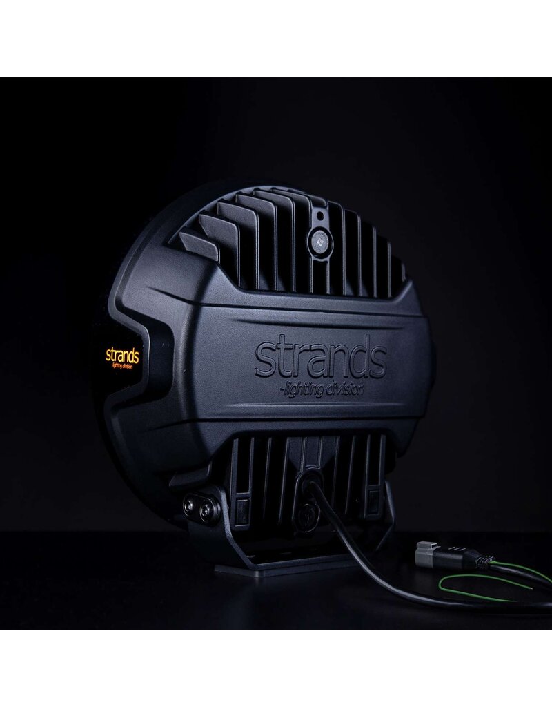 FOR9T DRAGON DRIVE DRIVING LIGHT 9″ with white/Amber position light and Xperience power mode, by STRANDS LIGHTING