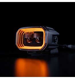 FOR9T LED Phare de travail anti-éblouissant 31 W avec feu de position orange ou rouge de Strands