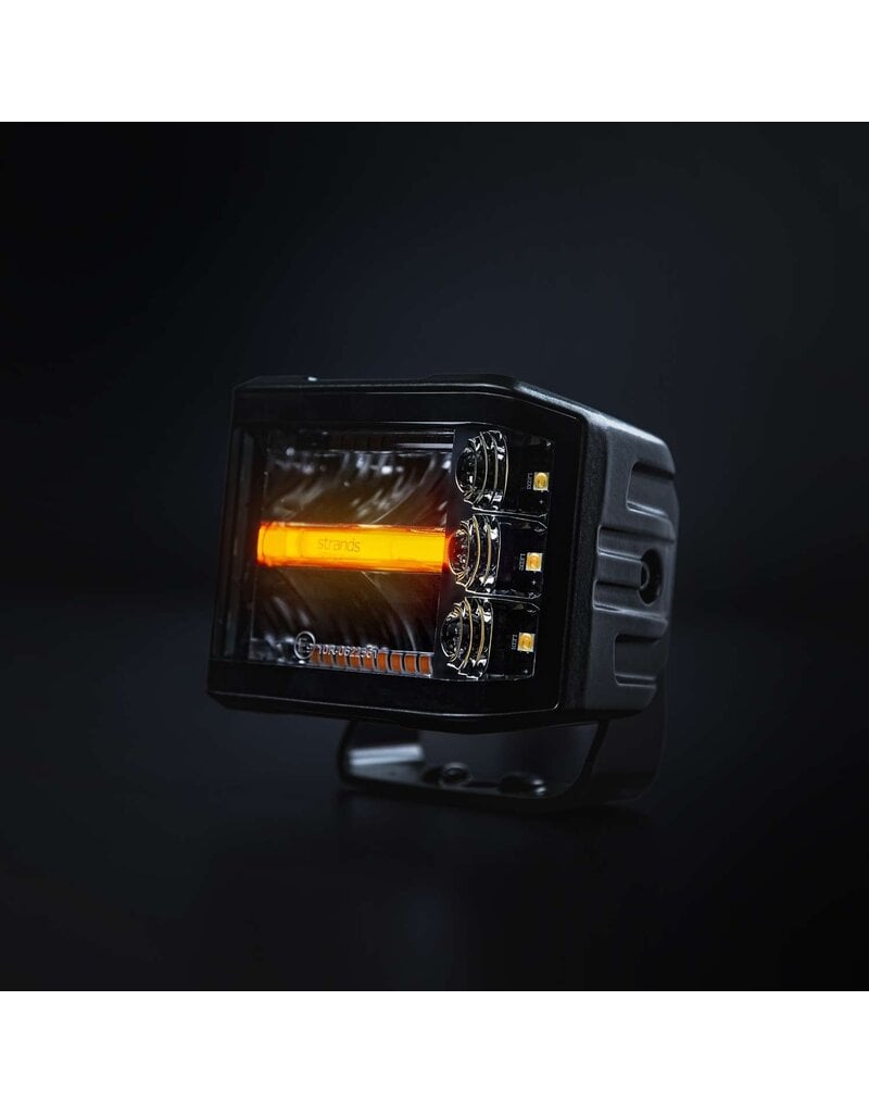 SIBERIA XP RED FOX WORK LIGHT 44W with position and warning light by STRANDS