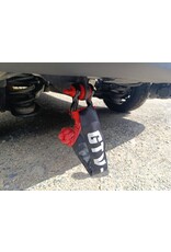 Manille Omega 5/8 pouce CMU (WLL) 3 1/4 T noir/rouge