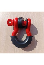 Omega shackle 5/8 inch WLL 3 1/4 T red-black