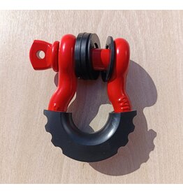 Omega shackle 5/8 inch WLL 3 1/4 T red-black