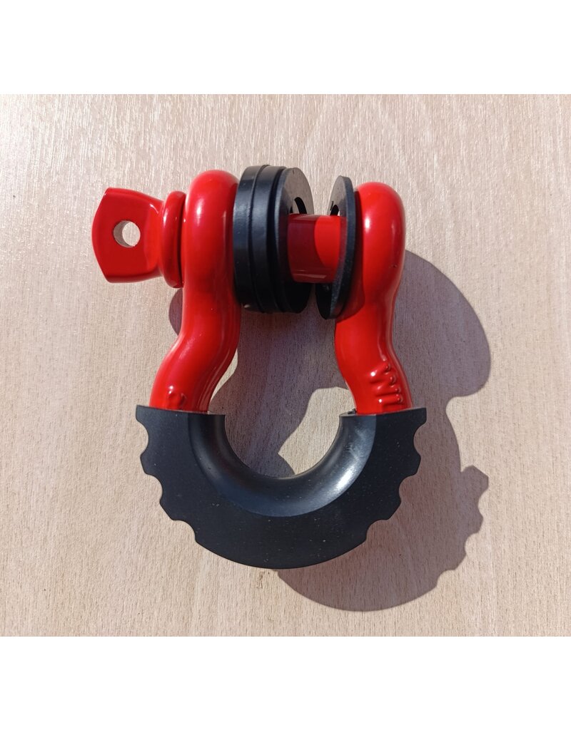 Omega shackle 5/8 inch WLL 3 1/4 T red-black