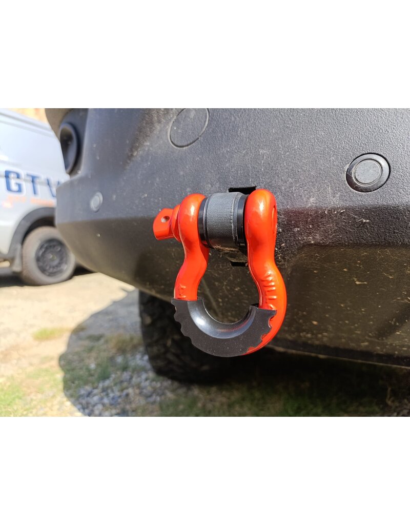 Omega shackle 3/4 inch WLL 4 3/4 T red-black