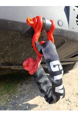 Omega Schäkel 3/4 Zoll WLL 4 3/4 T rot-schwarz