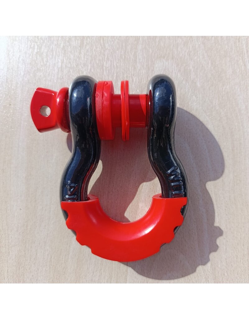 Omega Schäkel 3/4 Zoll WLL 4 3/4 T schwarz - rot