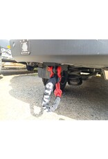 TERRANGER rear recovery hooks (recovery eyelets) with shackle, for Ford Transit/Tourneo Custom 2024+ (V710)