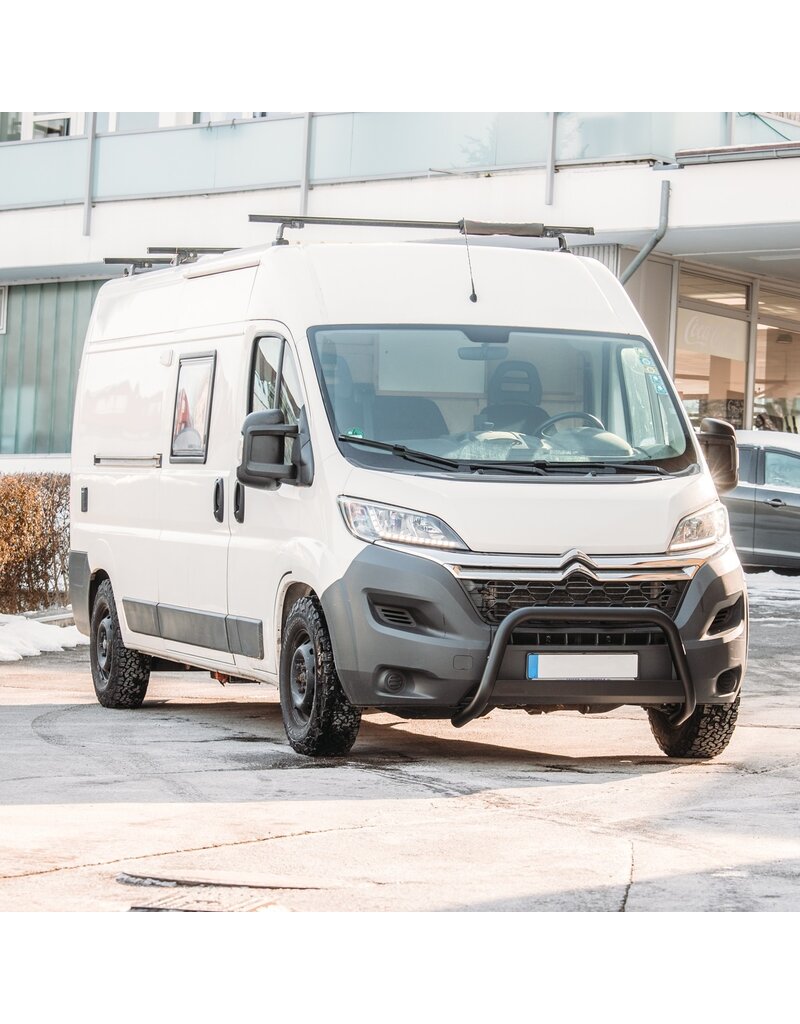 Bull bar (polished or black) for Citroën Jumper 2014+