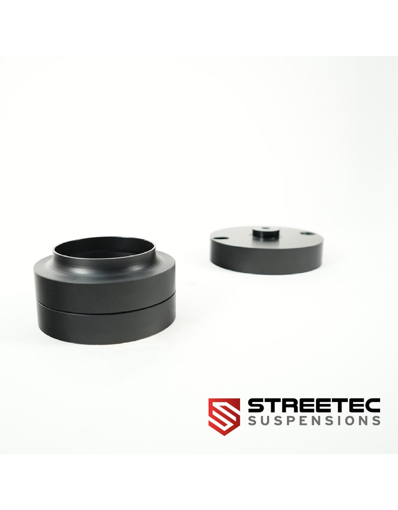 STREETEC 25 /50 mm Spacer zur Höherlegung für Ford Tourneo Custom V710(NRN/NXN) und VW T7 (2025+)