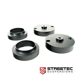 STREETEC Entretoises de 25/50 mm pour rehausser la Ford Tourneo Custom V710 (NRN/NXN) et la VW T7 (2025+)